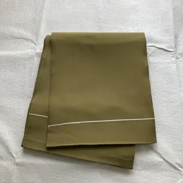 이로무지 기모노 올리브 그린