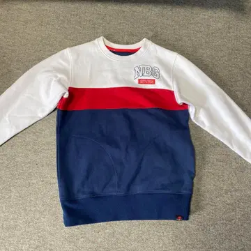 NBG 로고 맨투맨 트레이닝복