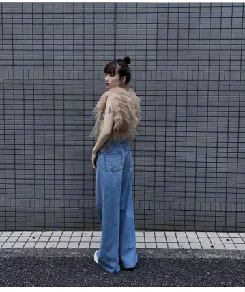TANAKA WIDE JEAN TROUSERS