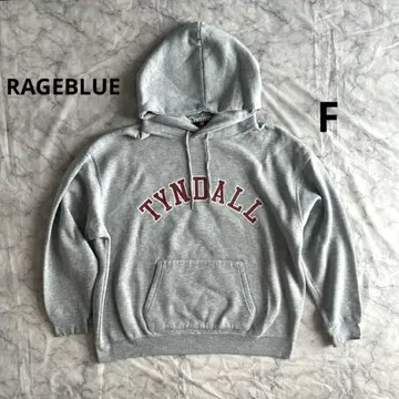 [구제 의류] RAGEBLUE 레이지블루 그레이 후드티 여성용 F
