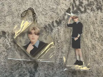 &TEAM 에니마이 복권 A상 아크릴 스탠드 아크릴 키링 세트 MAKI