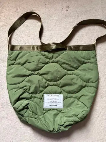 OSAMU GOODS NYC 자수 숄더백