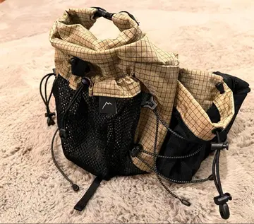 새상품급 CAYL 케일 Fanny Pack B-Grid Beige