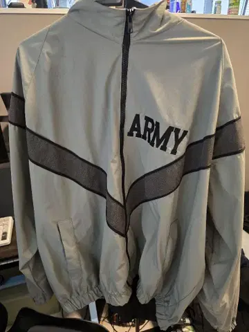 ARMY 자켓 L 사이즈 그레이