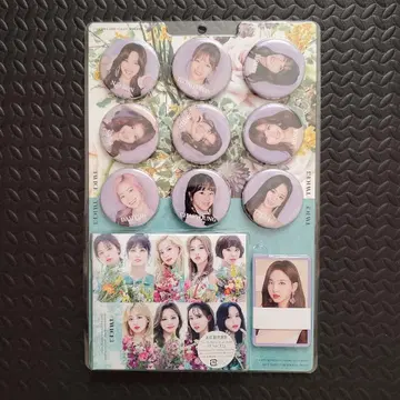 TWICE 초회 한정판 B 캔뱃지 트레카 세트