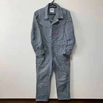 블루비 면 혼방 츠나기 옥스 오버롤 워크맨 M