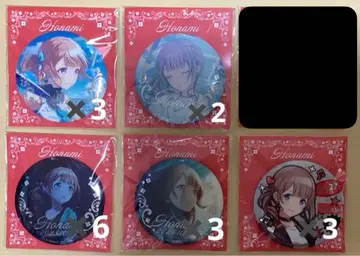 프로세카 모치즈키 호나미 금박 캔뱃지 하피코레