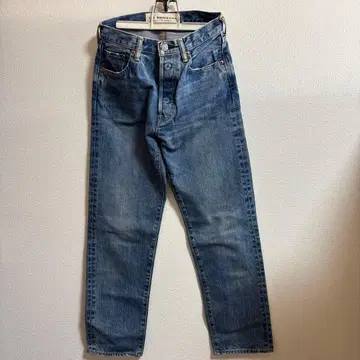 THE SHINZONE 스트레이트 데님 라이트 블루 34 사이즈