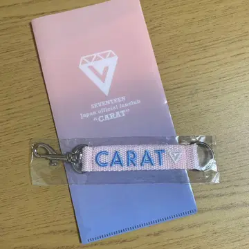 SEVENTEEN CARAT 티켓 케이스 & 자수 키링