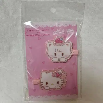 mikko sanrio 멀티 클립 세트 무스 x 키티