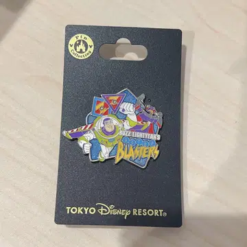 디즈니랜드 버즈 라이트이어 아스트로 블래스터 핀 배지