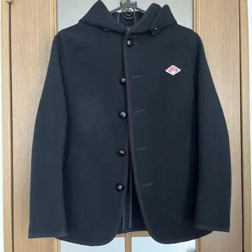 단톤 울 모사 코트 블랙 34