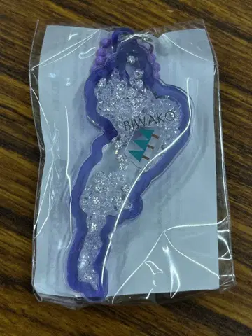 BIWAKO 키링 츠이즈카토게 BIWAKO 아크릴 키링 보라색