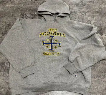 Russell SERRA FOOTBALL 후드티 그레이