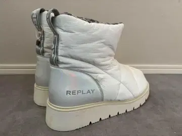 REPLAY 퀼팅 숏부츠 스노우부츠