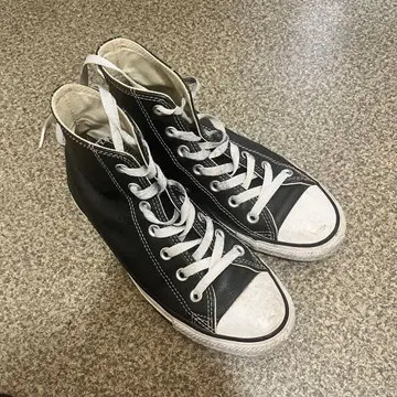 CONVERSE ALL STAR 가죽 하이컷