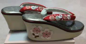 벚꽃 자수 조리 빨간색 하나오 퐁당 톡톡 통굽 성인식