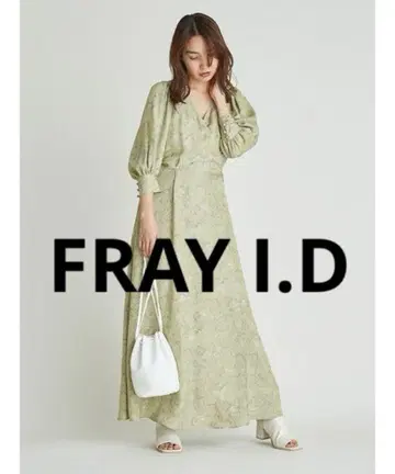 FRAY I.D 꽃무늬 원피스 민트