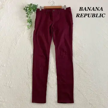 BANANA REPUBLIC 바나나리퍼블릭 캐주얼 팬츠 보르도