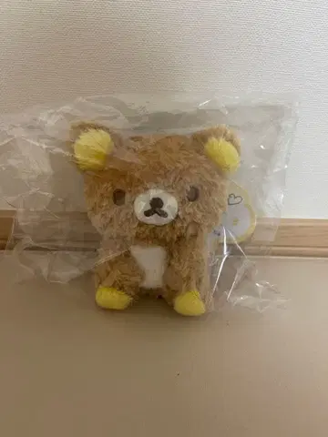 산엑스 리락쿠마 카페 컬러 봉제 인형