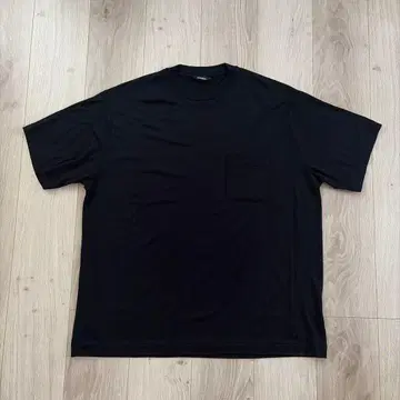 새상품급 Ameriyas 메리노울 100% 크루넥 반팔 T셔츠