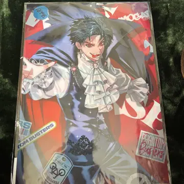 팬텀 버스터즈 팬 버스 클리어 파일 스티커 미사용 새상품 모가리