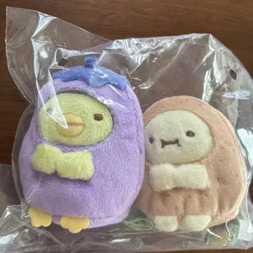 스미코구라시 테노리 봉제 인형 펭귄?(가지) 타피오카(고구마)