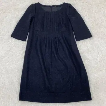 23구 빅 사이즈 5L 48 사이즈 원피스 플리츠 롱 기장