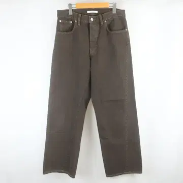 새상품급 이탈리아제 SUNFLOWER USED 가공 컬러 데님 팬츠 30