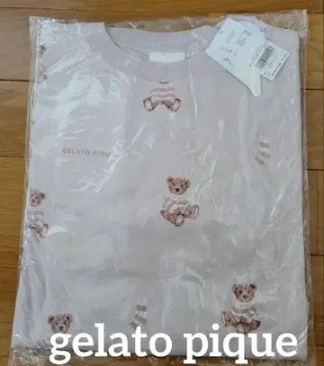 gelato pique 핑크 FSize 룸웨어 원피스 긴팔