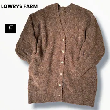 새상품급 LOWRYS FARM 로리즈팜 2WAY 빅 가디건 원피스