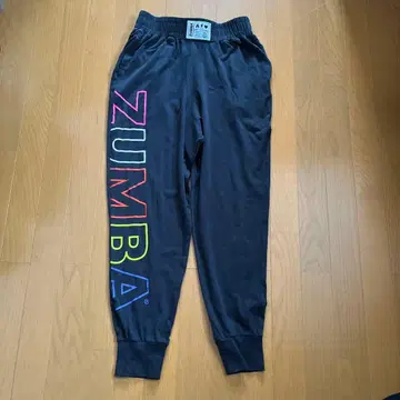 ZUMBA 웨어 팬츠 블랙 M 사이즈
