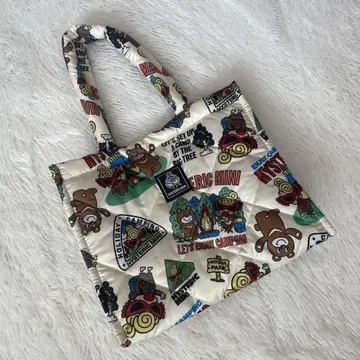 HYSTERIC MINI 캠핑 패턴 토트백
