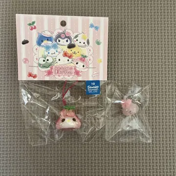 산리오 산보석 호페짱 마이멜로디 스트랩 표식 액세서리
