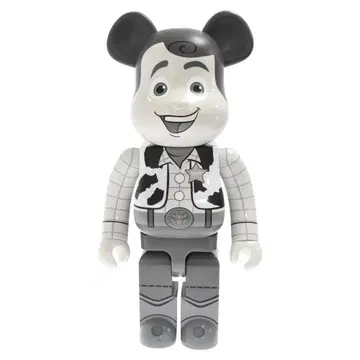 새상품 ] BE@RBRICK 1000% 베어브릭 토이스토리 우디 B&W