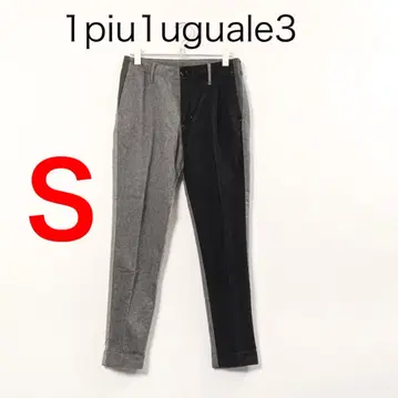 H3257 우노피우노우과레토레 바이컬러 테이퍼드 팬츠