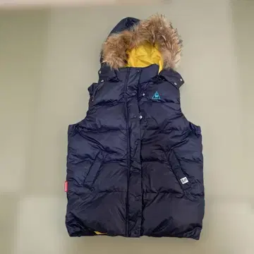 골프웨어 여성용 다운 베스트 LL 사이즈 네이비