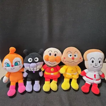 무료배송 호빵맨 봉제 인형 세트 약 20cm