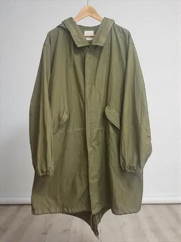 18AW [ FILL THE BILL ] 빈티지 가공 밀리터리 모즈 코트