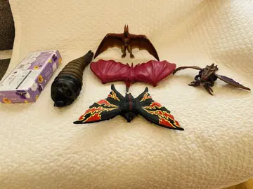 고질라 피규어 5체 세트 무비 몬스터 시리즈