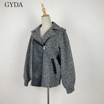 새상품급 GYDA 트위드 2way Big 자켓 소매 탈부착 가능