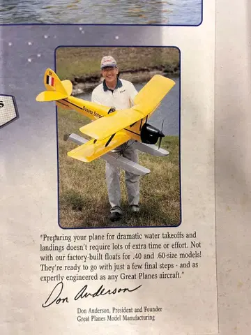 Great Planes Sport Floats 40-60 사이즈