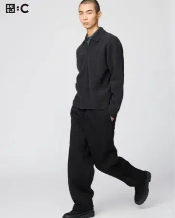 UNIQLO C 맨투맨 와이드 팬츠