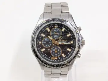 SEIKO 파이롯트 크로노그래프 손목시계 7T92-0CF0 <정크>