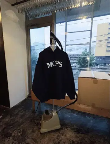 wake sapporo mops 후드티 네이비 L