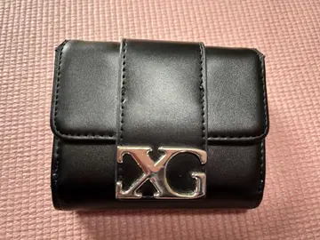 블랙 XG 3단 폴더형 지갑