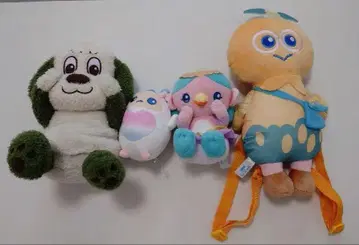 E텔레 봉제 인형 4개 세트