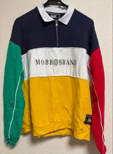 MOBB 하프 지퍼 맨투맨 가을 겨울 의류