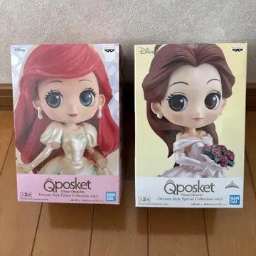 Qposket 아리엘 벨 Dreamy Style Glitter 세트