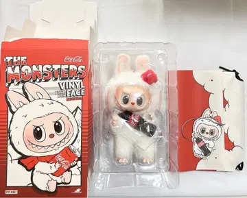 정품 THE MONSTERS 라부부 봉제 인형 코카 콜라 LABUBU